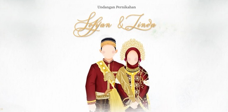 Undangan Pernikahan Sofyan dan Linda